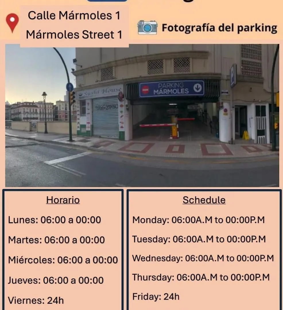 2 Rooms 2 Baths Y Parking Cathedral Malaga 0*,